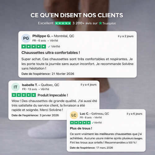Chaussettes Solvène courtes en fibre de bambou premium