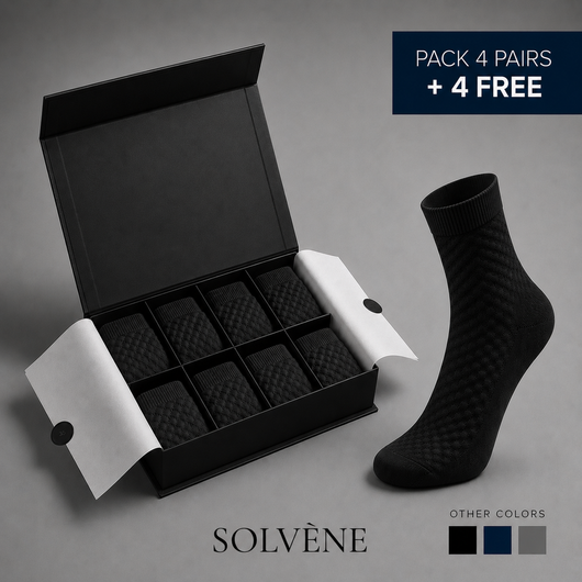 Solvène Premium Bamboo Mid-Calf Socks