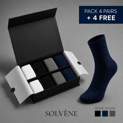 Solvène Premium Bamboo Mid-Calf Socks