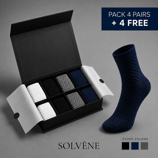 Solvène Premium Bamboo Mid-Calf Socks
